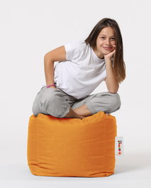 Atelier Del Sofa Square Pouf - Naranja